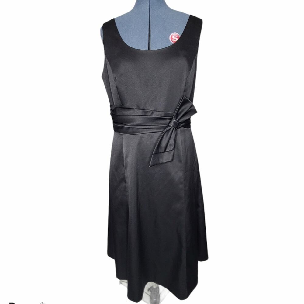 Z studio plus size black knee length A-line dress size 18